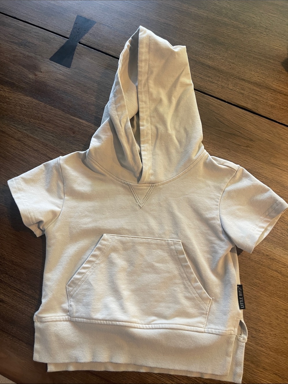 Little Bipsy Short Sleeve Hoodie